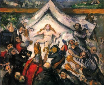  impressionistic Canvas - The Eternal Woman Paul Cezanne Impressionistic nude